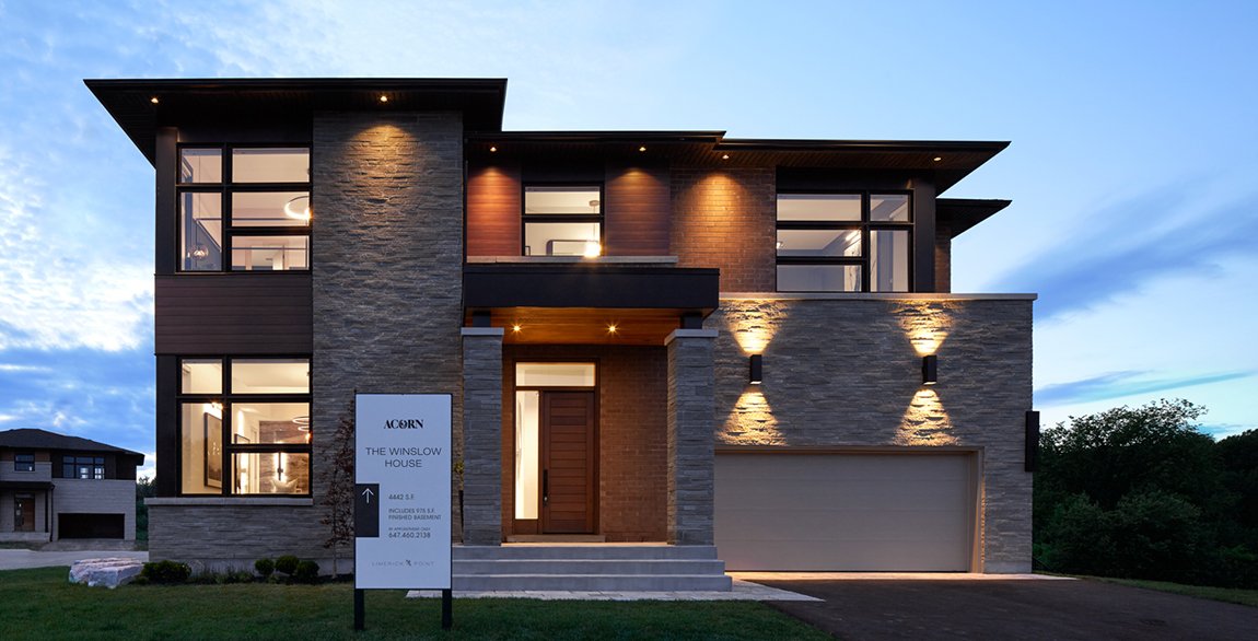 The Winslow House model home